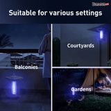  Đèn Bắt Muỗi Và Côn Trùng Ngoài Trời Baseus Pavilion Courtyard Mosquito Killer (365nm, IPX4, UV Light Mosquito Killer Lamp) 
