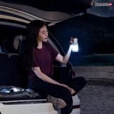  Đèn mini pin sạc tiện dụng Baseus starlit Night Car Emergency Light (500mAh Rechargeable, 4 Light Mode, Magnetic Holder) 