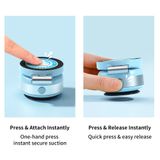  Giá Đỡ Điện Thoại Đa Năng Đế Hút Chân Không Điện ROCK Doraemon Q16 (One-Hand Operation, 40mm two-way extension with 240° angle adjustment, pin 130mAh) 