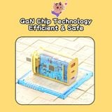  Củ Sạc Nhanh 2C+1A ROCK Crayon Shinchan Ice²Cube 65W (9-Layer Safety Protection) 
