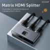  Thiết bị chia cổng HDMI 2 chiều Baseus Matrix HDMI Splitter (2 Devices to 1 Screen or 1 Device to 2 Screen, Support 4K30Hz/ 4k60Hz) 