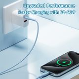  Cáp Sạc Nhanh Cho iPhone 14/15 Series ROCK Doraemon C to L/C to C Fast Charging Data Cable (1.2m, 27W/60W, Doraemon Authentic Licensed) 