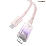  Cáp Sạc Nhanh Tự Ngắt Type C to Lightning Cho iPhone iPad Baseus Explorer Series 2 PD 20W (Smart Power-Off Fast Charging Cable with Smart Temperature Control) 