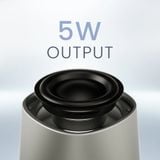  Loa Bluetooth Di Động HiFuture MEGA S 5W (Bluetooth v5.4, Built-in Phone Holder, 7.5W-15W Wireless Charging, MagSafe-compatible, TWS Mode, Crystal Clear Audio, 600mAh, Lag-free Audio Streaming) 