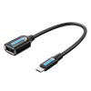  USB OTG Micro-B Male to A Female VENTION CCUBB (0.15m) 