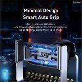  Bộ đế giữ điện thoại dùng trên xe hơi Baseus Mini Electric Car Holder (Auto Smart Lock by Sensor, Air Vent Car Mount) 