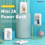  Pin sạc dự phòng nhỏ gọn Baseus Mini JA Power Bank 10000mAh dùng cho iPhone/ Samsung/ Oppo (2 Port USB) 