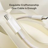  Cáp Sạc Nhanh C to C ROCK Z20 60W (1M, Nylon Braided) 