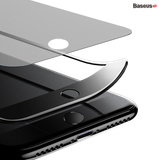  Bộ 02 kính cường lực full màn hình dùng cho iPhone 7/8/Plus Baseus 0.23mm Curved-screen Tempered Glass screen protector (02 Pcs/set, PET Soft Edge, Crack-resistant edges ) 