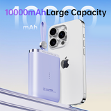  Pin Dự Phòng ROCK PowerSack with Cable 10000mAh 22.5W (Fast Charging) 