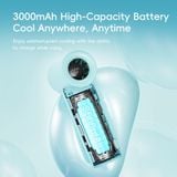  Quạt Cầm Tay Mini ROCK Crayon Shinchan Mini Handheld High-Speed Fan (5W, LED Smart Display, 6H, 9m/s Wind Speed, 5-Speed Adjustable Settings, 3000mAh, 17400RPM) 