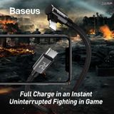  Cáp sạc nhanh C to Lightning dành cho Game thủ Baseus MVP Elbow PD 18W ( Type-C to iP PD Fast charge and Sync Data Cable ) 