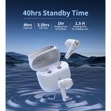  Tai Nghe Không Dây TWS Choetech BH-T19 EyeAura Minion (Bluetooth v5.3, 6H, IPX6, 300mAh,2-Mic ENC Calling) 