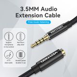  Dây cáp âm thanh nối dài chất lượng cao AUX Audio 3.5 VENTION BHCBF/BHCBH (Cotton Braided, AUX Cable 3.5mm, Male to Female) 