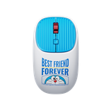  Combo Chuột + Bàn Phím Không Dây ROCK Doraemon Transpancy Set (2.4GHz + Bluetooth) 
