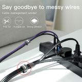  Dây Velcro (dán/ xé) dùng cố định cáp Baseus Rainbow Circle Velcro Straps  ( Reusable Cable Tie Fastening Tape Wire Organizer ) 