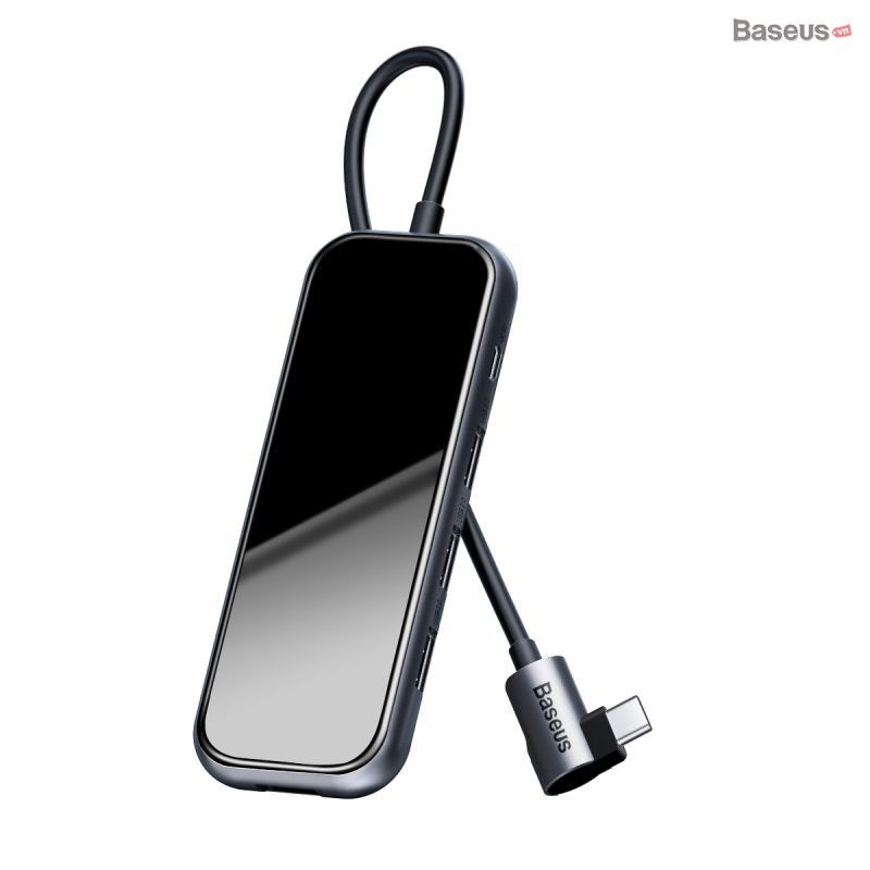  Bộ Hub chia cổng Type C Baseus Superlative Multi-functional 4 in 1 (Type-C to USB2.0 x 4, Smart HUB) 