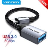 USB OTG USB 3.0 C Male to A Female VENTION CCXHB (5Gbps, 0.15m) 