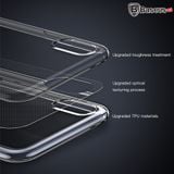  Ốp lưng Silicone trong suốt chống bụi Baseus Simplicity Series cho iPhone XS/ XR/ XS Max ( TPU Soft Silicone, Dirt-resistant Case) 