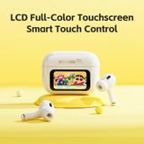  Tai Nghe Bluetooth TWS ROCK Crayon Shinchan S1 (Bluetooth v5.4, 16H, LCD Full-Color Touchscreen, 4 Trendy Lock Screen Wallpapers, 13mm Dynamic Driver, Hi-Fi Audio, Music & Gaming Modes, Equalizer Adjustment, Smart Bluetooth Control) 