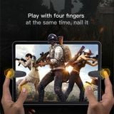  Bộ nút bắn chơi game Baseus Shooting Game Tool cho iPad/ Tablet chơi PUBG, Rules of Survival (Touch Screen Quick Response Tablet Game Shooting Assist Tools) 