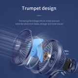  Quạt mini để bàn Baseus Ocean Fan (Pin sạc 2000mAh, 3 mức tốc độ - Mini USB Rechargeable Air Cooling Fan Clip Desk Fan) 