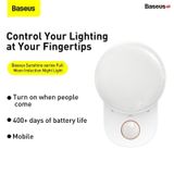  Đèn cảm ứng chuyển động thông minh Baseus Full Moon Human Body Induction Night Light (1200mAh, PIR Intelligent Motion Sensor LED Nightlight) 