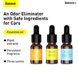  Tinh dầu tự nhiên, nguyên chất Baseus Essential Oil dùng cho máy phun sương tạo ẩm/khử mùi (10ml/pcs , Cologne*1, Smanthus*1, Ocean*1) 