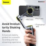 Tay cầm chống rung xếp gọn Baseus Control Smartphone Handheld Folding Gimbal Stabilizer (330g, 4500mAh, Bluetooth 4.0, Type C) 