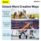  Tay cầm chống rung xếp gọn Baseus Control Smartphone Handheld Folding Gimbal Stabilizer (330g, 4500mAh, Bluetooth 4.0, Type C) 