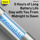  Búa phá kính thoát hiểm tích hợp đèn Flash cứu hộ Baseus Savior Window Breaking Flashlight 