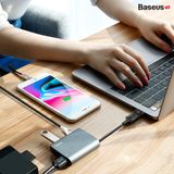  Đầu chuyển OTG USB Type C sang USB Full size Baseus (TYPE C Male to USB Female Cable Adapter Converter) 