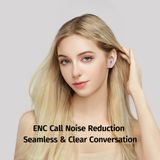  Tai Nghe Bluetooth TWS ROCK EB600 (Bluetooth v5.4, 5H, ENC, 3D Surround, Hi-Fi Lossless, IPX4) 