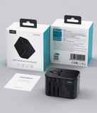 Củ Sạc Du Lịch 2C+1A Choetech PD5009 65W (UK/US/EU/AU) 