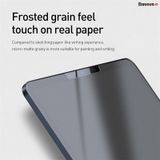  Miếng dán chống trầy, chống vân tay Baseus Paper-like Film cho iPad Pro 2021/2020/2018/ Pro 2017/ iPad 9.7inch/ iPad Mini/ iPad 10.2inch  (0.15mm, Nano-Sheild Clear Screen, Apple Pencil authentic writing Feeling) 