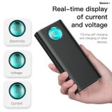  Pin dự phòng sạc nhanh Baseus Amblight PD/QC3.0 Quick charge cho Smartphone/ Tablet/ Macbook ( 20000mAh / 30000mAh, 18W / 33W, PD  QC3.0 , 2*Port USB+ Type C in/out, LED Display) 