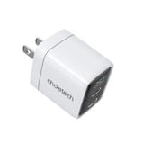  Củ Sạc Nhanh 2C Choetech PD6051 Display 35W (US Plug) 