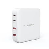  Củ sạc đa năng Choetech PD8008 GaN 100W 4 Ports (USBx2 + Type C x 2, Desktop Charger) 
