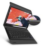  Bao da tích hợp bàn phím Bluetooth CHOETECH BH008 Keyboard Case cho IPad Pro 11 inch (BH-008, Case with Bluetooth Keyboard and Pencil Holder) 