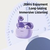  Tai Nghe Bluetooth TWS ROCK EB600 (Bluetooth v5.4, 5H, ENC, 3D Surround, Hi-Fi Lossless, IPX4) 