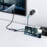  Bộ chuyển đổi Type C sang Mini DP Choetech M06 4k@60Hz Adapter (HUB-M6, USB-C to Mini Display Port  Type C PD Charging) 