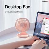  Quạt mini để bàn Baseus Baseus Pudding-Shaped Fan ( 3 mức tốc độ - Mini USB Air Cooling Fan Clip Desk Fan) 