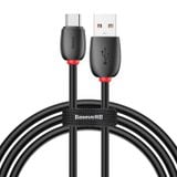  Cáp sạc Type C Baseus Purple Ring HW Super Quick Charging USB Cable cho Huawei/ Samsung/ Xiaomi (40W, 5A , Huawei Super Quick charge) 