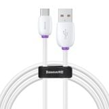  Cáp sạc Type C Baseus Purple Ring HW Super Quick Charging USB Cable cho Huawei/ Samsung/ Xiaomi (40W, 5A , Huawei Super Quick charge) 