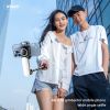  Gậy chụp ảnh tích hợp Gimbal chống Rung và Tripod cho điện thoại Rtako Q09 Mini Electric Gimbal Stabilizer (with Tripod, AR Detachable Light, Bluetooth Remote Control) 