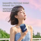  Loa Di Động ROCK Doraemon S56 Fabric Mesh with Light (Bluetooth v5.3, 3H, 1200mAh, HSP, A2DP, AVRCP) 