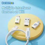  Hộp Đựng Đầu Cáp Sạc Đa Năng ROCK Doraemon Multifunctional Charging Cable Set Storage Box 