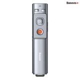  Bút Laser trình chiếu Baseus Orange Dot Wireless Presenter cho Laptop/ Macbook (100m. 2.4Ghz USB/Type C Receiver, Wireless Remote Control, Red Laser Pointer/ Presenter) 