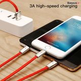  Cáp 3 trong 1 tiện dụng Baseus Rapid Series 3-in-1 cable 1.2m (Lightning - Micro - Type C, 3A, 1.2m) 