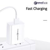  Combo Củ Sạc Nhanh USAMS CC083 18W (QC3.0, Kèm Cáp Micro USB/Lightning/Type-C) 